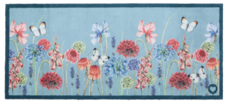 HR F Dørmatte - Sommerfugl (Butterfly Garden Blue)